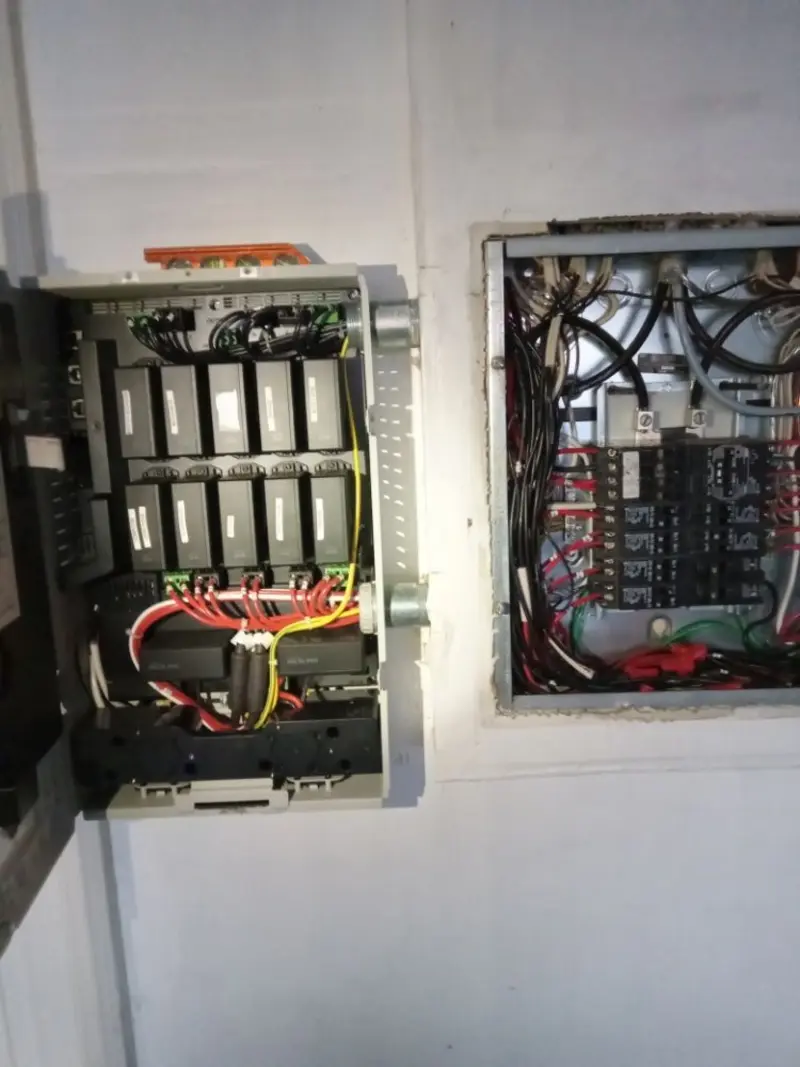 Electrical panel upgrade completed for Carbon Monoxide Detector Installation in Caseyville